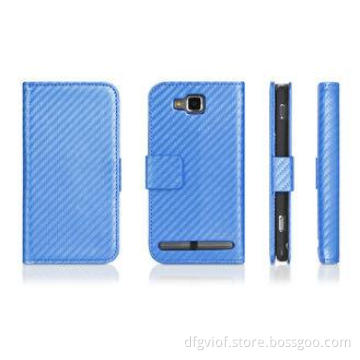 Carbon Fiber Cover for Samsung Galaxy Leather Case for i875